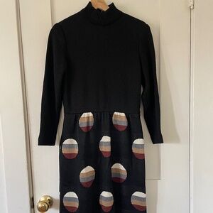 Vintage Knit Midi Dress